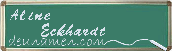 Aline Eckhardt Visitenkarte
